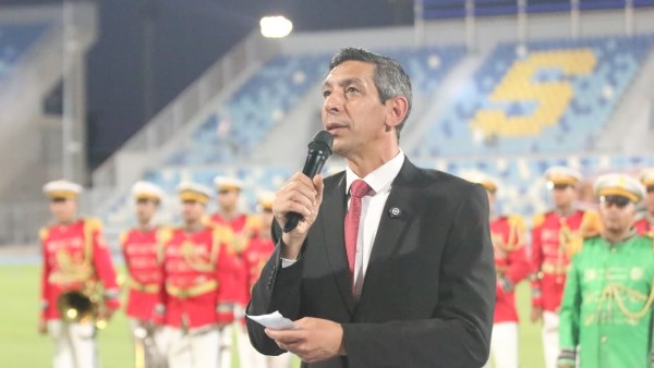 العميد حاتم فودة رئيس الاتحاد المصري لالعاب القوي 