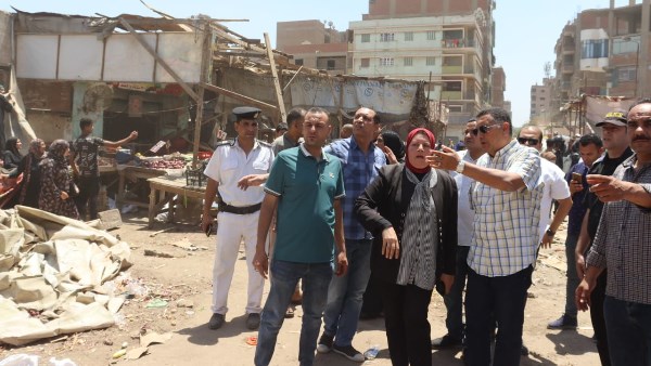 محافظ القليوبية يقود حملة حاسمة لإنهاء عشوائية سوق بهتيم ويو