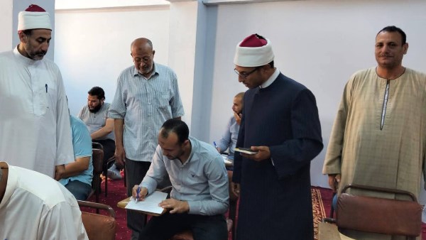 أوقاف كفر الشيخ تعقد اختبارات الفرقة الثانية بالمركز الثقافي