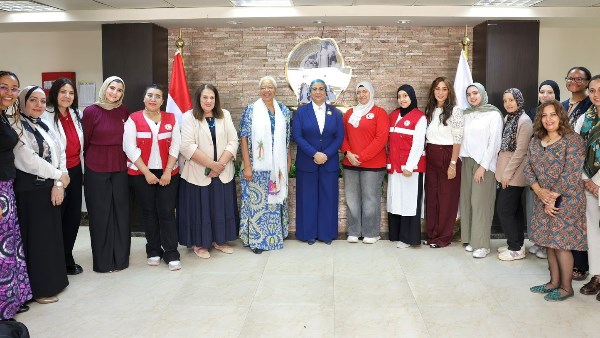 المستشارة أمل عمار تستقبل جراسا ماشيل لبحث تعزيز التعاون في مجال تمكين المرأة بالقارة الأفريقية
