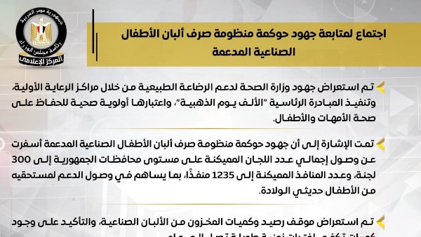 أبرز أنشطة رئيس مجلس الوزراء في أسبوع