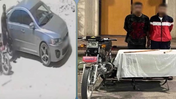 خلافات جيرة.. ضبط المتهمين بالتعدى على سيارة شخص ب