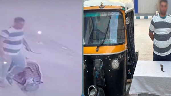 خلاف على الأجرة.. سائق توك توك يعتدي على سيدة بسـ 