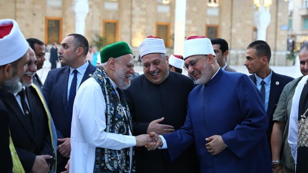د. علي جمعة يستقبل مفتي الجمهورية