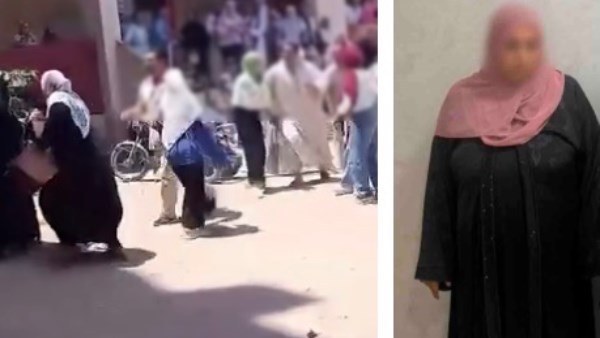 واقعة اعتداء سيدة على معلمة بالشرقية
