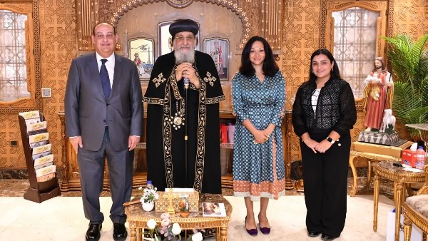 البابا يستقبل مساعد وزير الخارجية للشؤون الثقافية