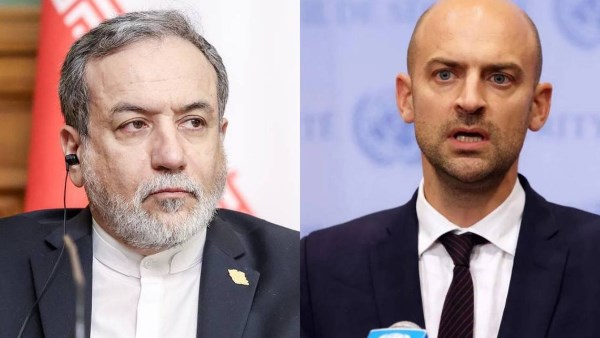 وزيرا خارجية إيران وفرنسا 