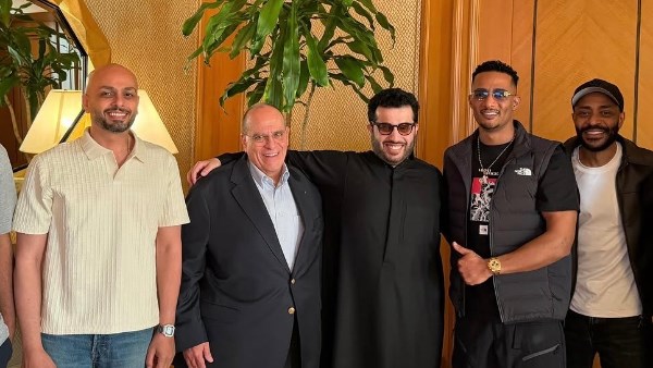 محمد رمضان وتركي آل الشيخ 