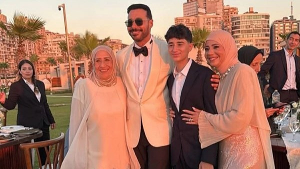 حفل زفاف احمد السعدني وميرنا الهلباوي