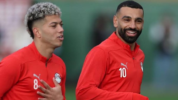 محمد صلاح وإمام عاشور 