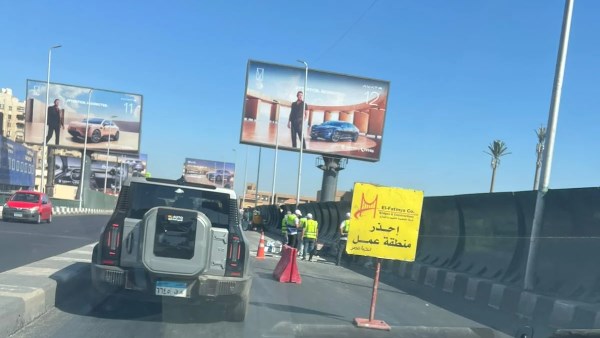 أعمال إصلاحات كوبري أكتوبر
