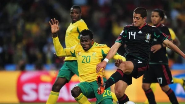 منتخبا المكسيك وجنوب أفريقيا