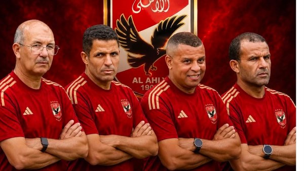 الجهاز الفني المتوقع للاهلي مع المدرب المغربي حسين عموته