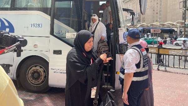 بدء تفويج الدفع الثاني من حجاج القرعة للمدينة المنورة
