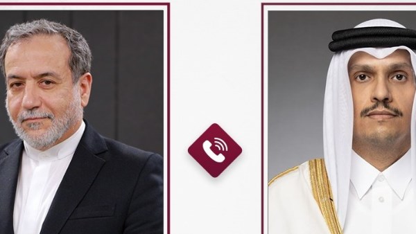 وزيرا خارجيتي قطر وإيران يبحثان هاتفيا التطورات في لبنان والمنطقة