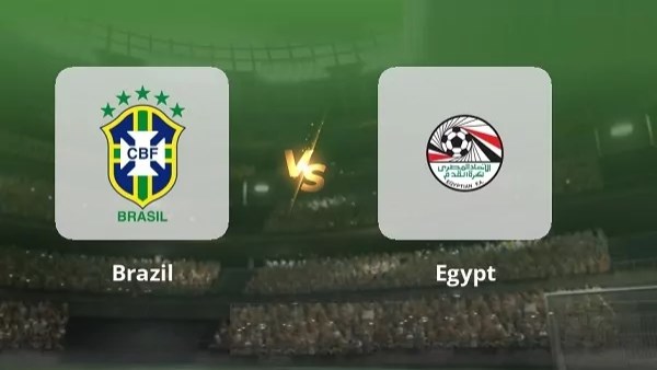 منتخب مصر والبرازيل 