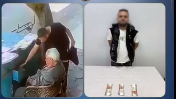 سرقة بائع الصحف
