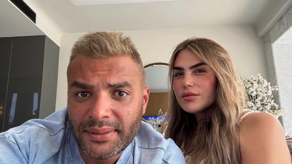 رامي صبري وزوجته 