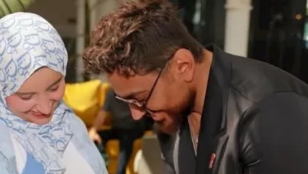 تامر حسني مع معجبيه من ذوي الهمم في المغرب استعدادا لحفل ختام مهرجان موازين..شاهد
