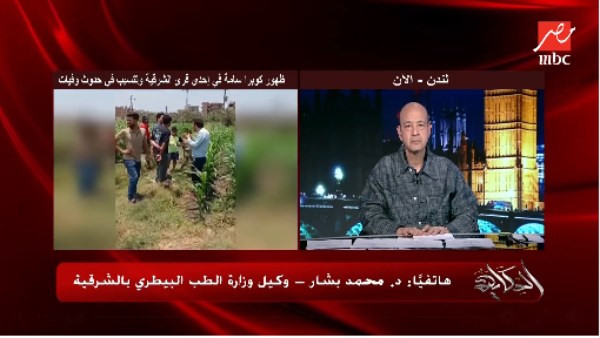 ظهور الثعابين السامة