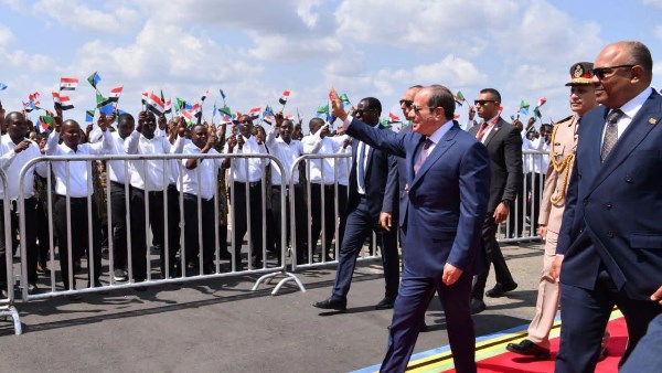 زيارة الرئيس السيسي إلى تنزانيا 