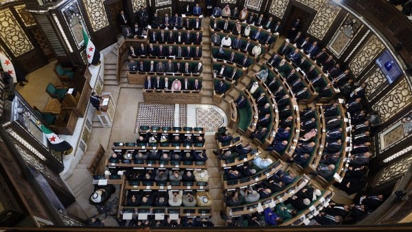  الجلسة الأولى لمجلس الشعب السوري