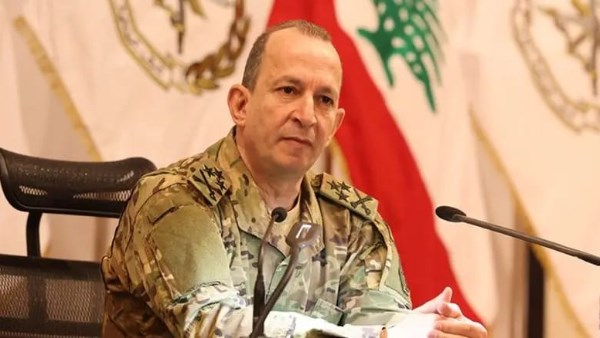 قائد الجيش اللبناني العماد رودولف هيكل