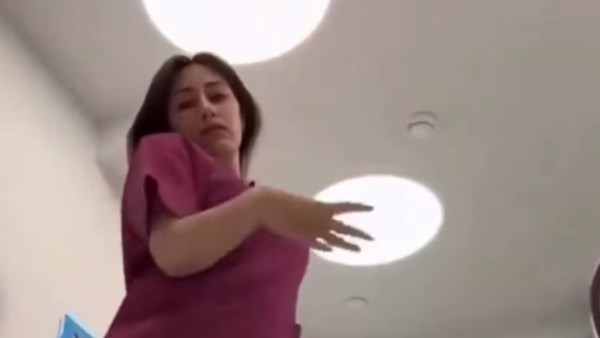 صورة من المقطع المتداول 