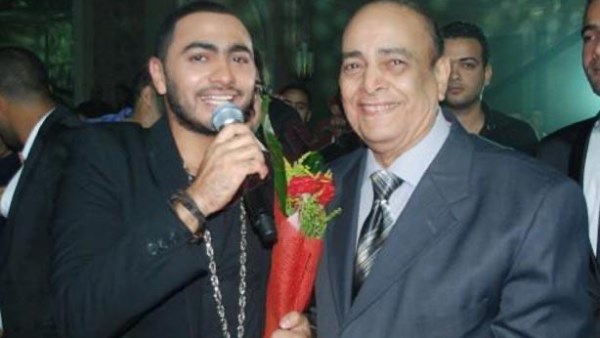 تامر حسني ووالده