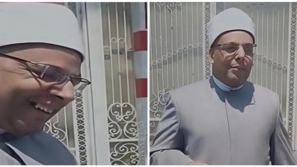 المشجع الزملكاوي بالزي الأزهري