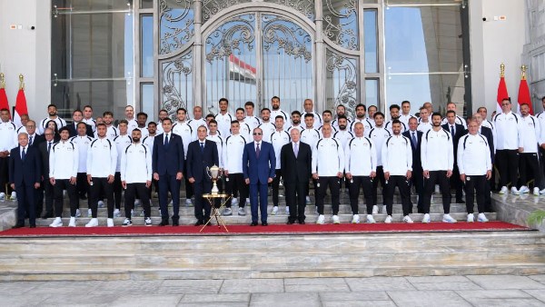 تكريم منتخب مصر
