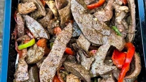 طريقة عمل الكبدة بالفلفل..