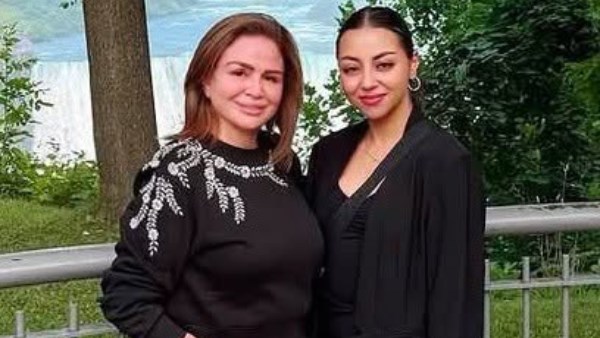 إلهام شاهين وابنة شقيتها يثران الجدل من كندا