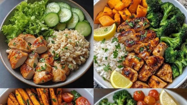 4 أفكار لغداء صحي متوازن ومشبع