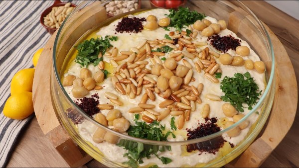 طريقة عمل فتة الحمص 
