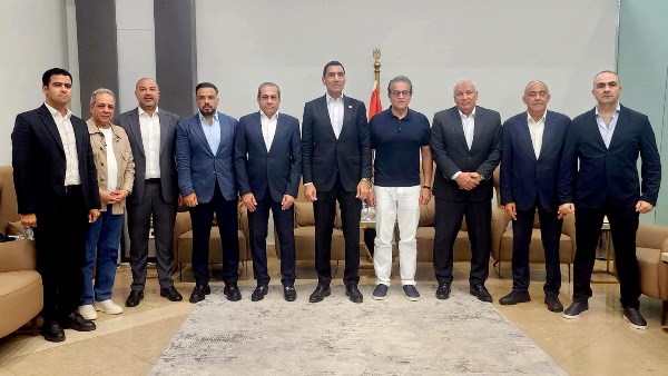 استقبال بعثة المنتخب 