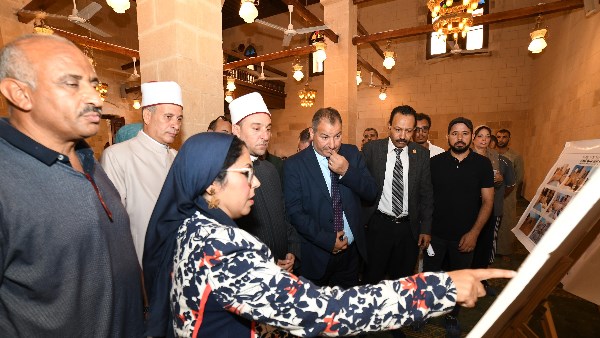 مشروع ترميم مسجد محمد بك الصغير بمنطقة مصر القديمة 