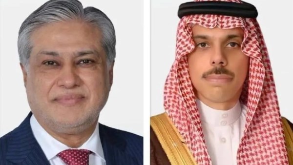 وزيرا خارجية السعودية وباكستان 