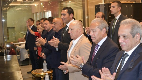 حفل تكريم المنتخب الوطني باستاد القاهرة