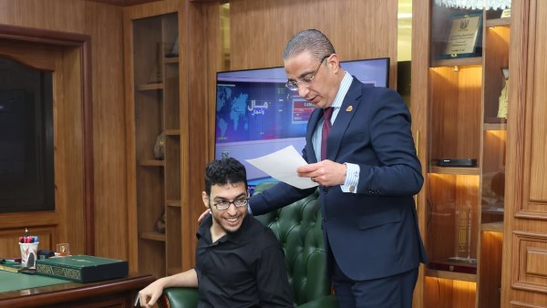 الدكتور أحمد الأنصاري محافظ الجيزة 