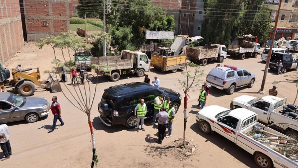 محافظ المنوفية يتفقد ميدانياً مبادرة محافظ المنوفية يتفقد ميدانياً مبادرة