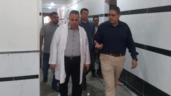 وكيل وزارة الصحة بالمنوفية في مستشفى الرمد