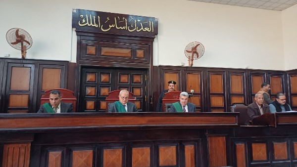 هيئة الدائرة الثالثة بمحكمة جنايات أسيوط 