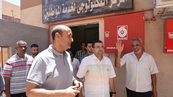 محافظ أسيوط يتفقد المركز التكنولوجي بمركز صدفا لمتابعة الخدمات المقدمة للمواطنين