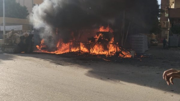 اندلاع حريق في محول كهرباء بأسيوط