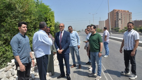 محافظ أسيوط يتفقد أعمال تطوير الطريق الدائري 