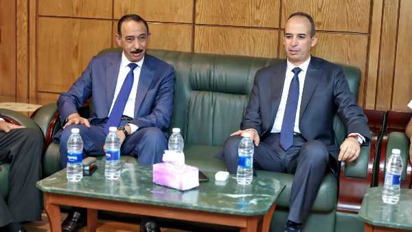 محافظ سوهاج ومدير الأمن الجديد 