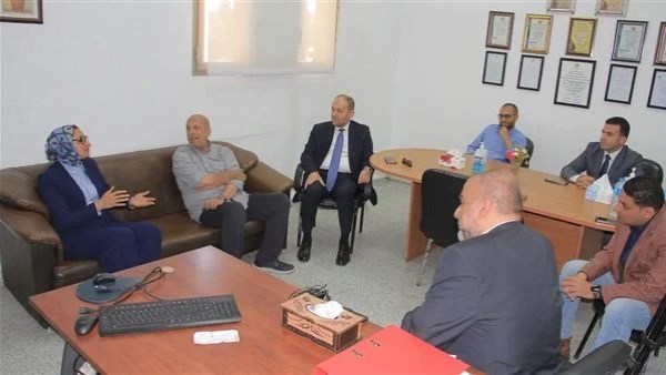  لقاء محافظ الوادي الجديد