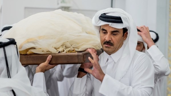 وفاة الأمير الشيخ حمد بن خليفة آل ثاني 