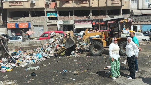 صورة من موقع رفع القمامة